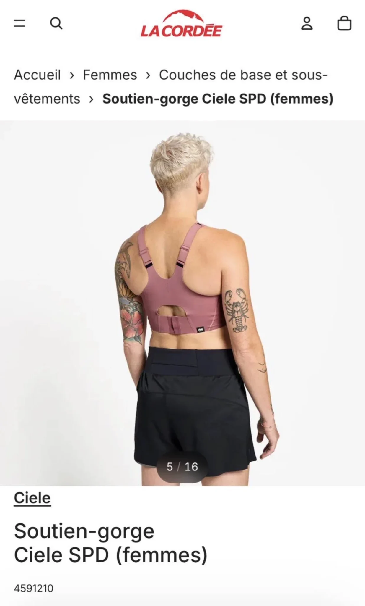 Image for Top de sport Ciele