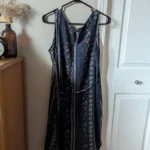Thumbnail for Vintage midi dress made in Canada