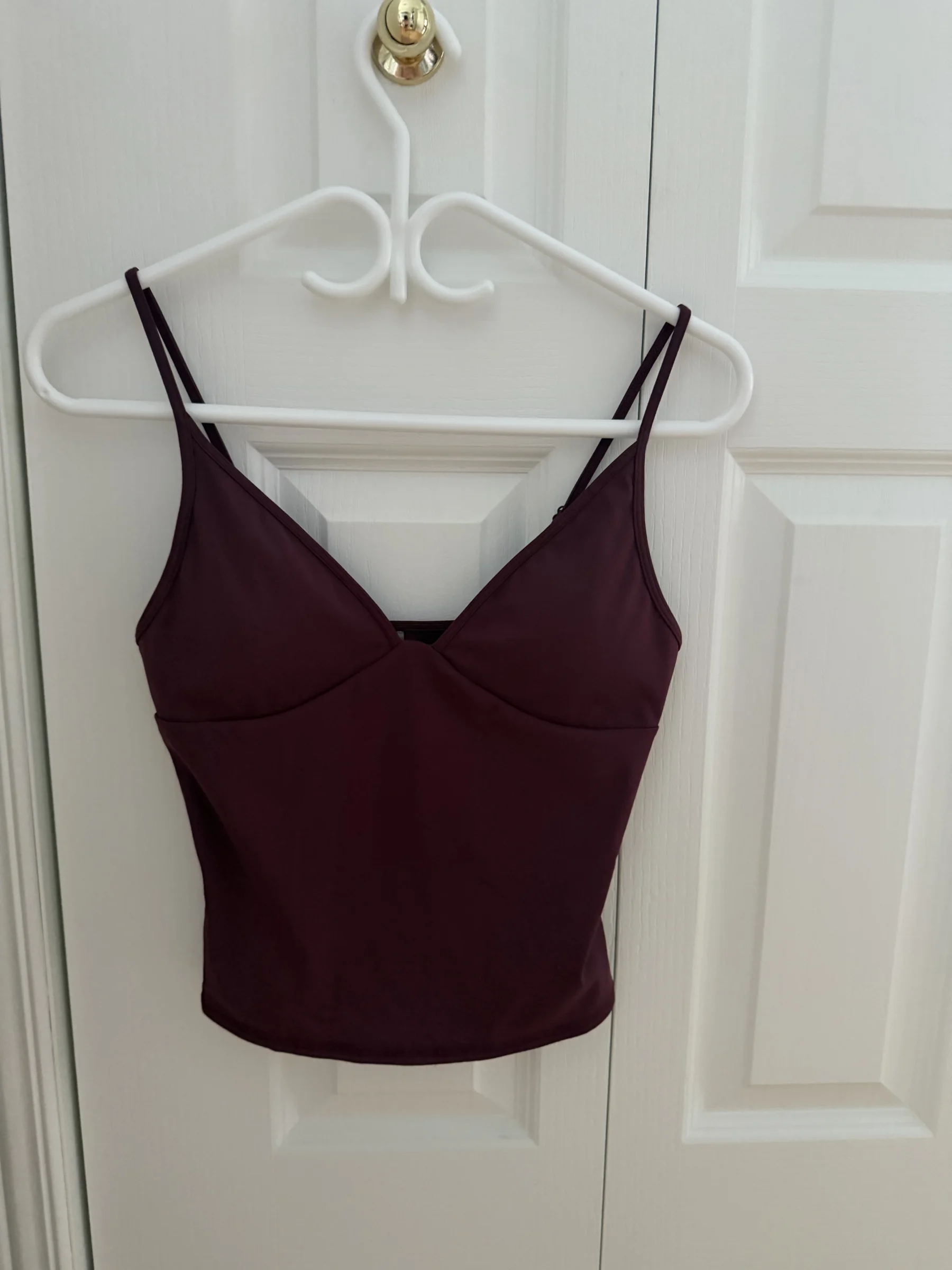 Burgundy medium garage camisole Garage seconde main