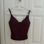Thumbnail for Burgundy medium garage camisole
