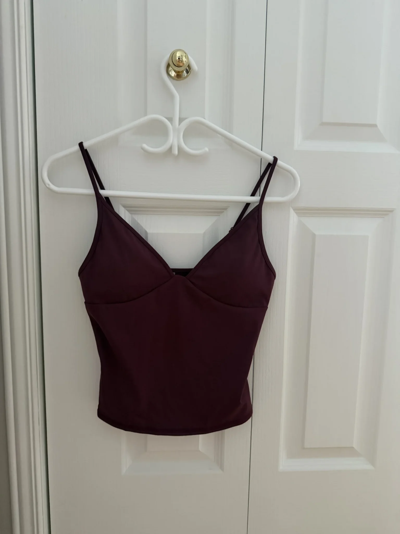 Image for Burgundy medium garage camisole