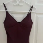 Thumbnail for Burgundy medium garage camisole