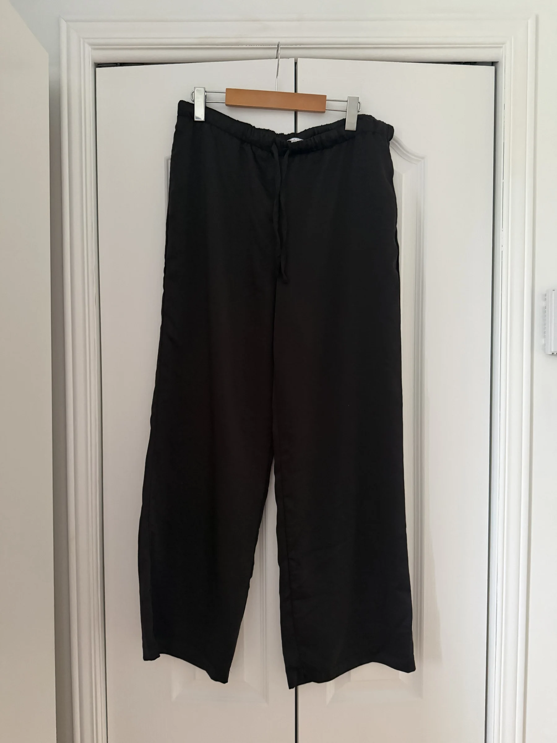 Pantalon femme en satin large Winners seconde main