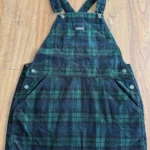 Featured thumbnail for Robe salopette à carreaux en velours cordé Obey