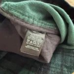 Thumbnail for Robe salopette à carreaux en velours cordé Obey