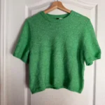 Featured thumbnail for H&M green fine-knit T-shirt