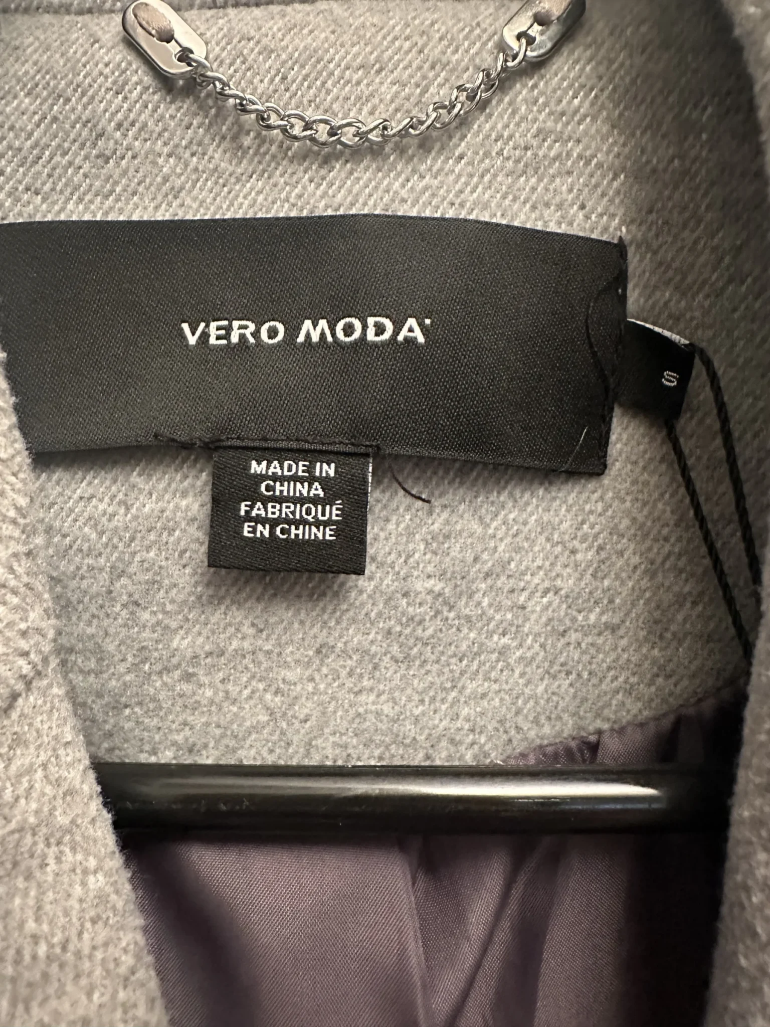 Image for Manteau long gris Vero Moda