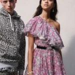 Featured thumbnail for GIAMBATTISTA VALLI x H&M – Asymmetrical floral dress | Exclusive 2019 collection | Size 8
