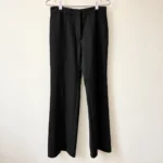 Thumbnail for CLUB MONACO – Pantalon noir habillé à jambes longues | Taille 10
