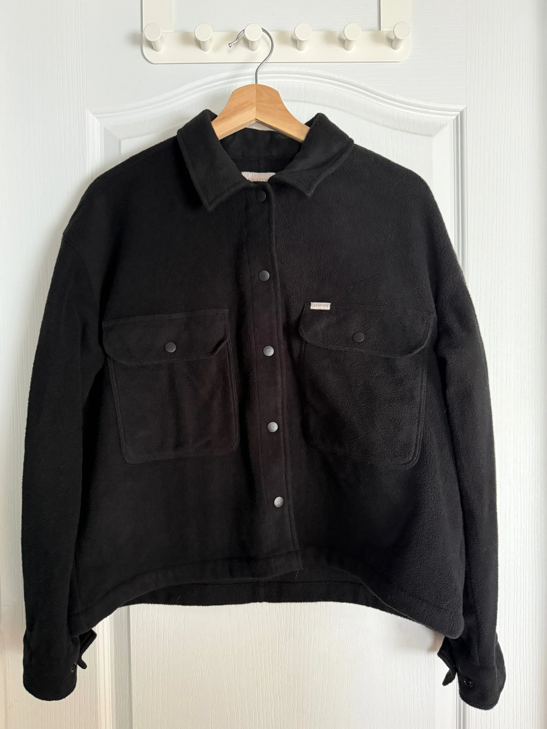 Chemise de polar noir Brixton *Autre seconde main