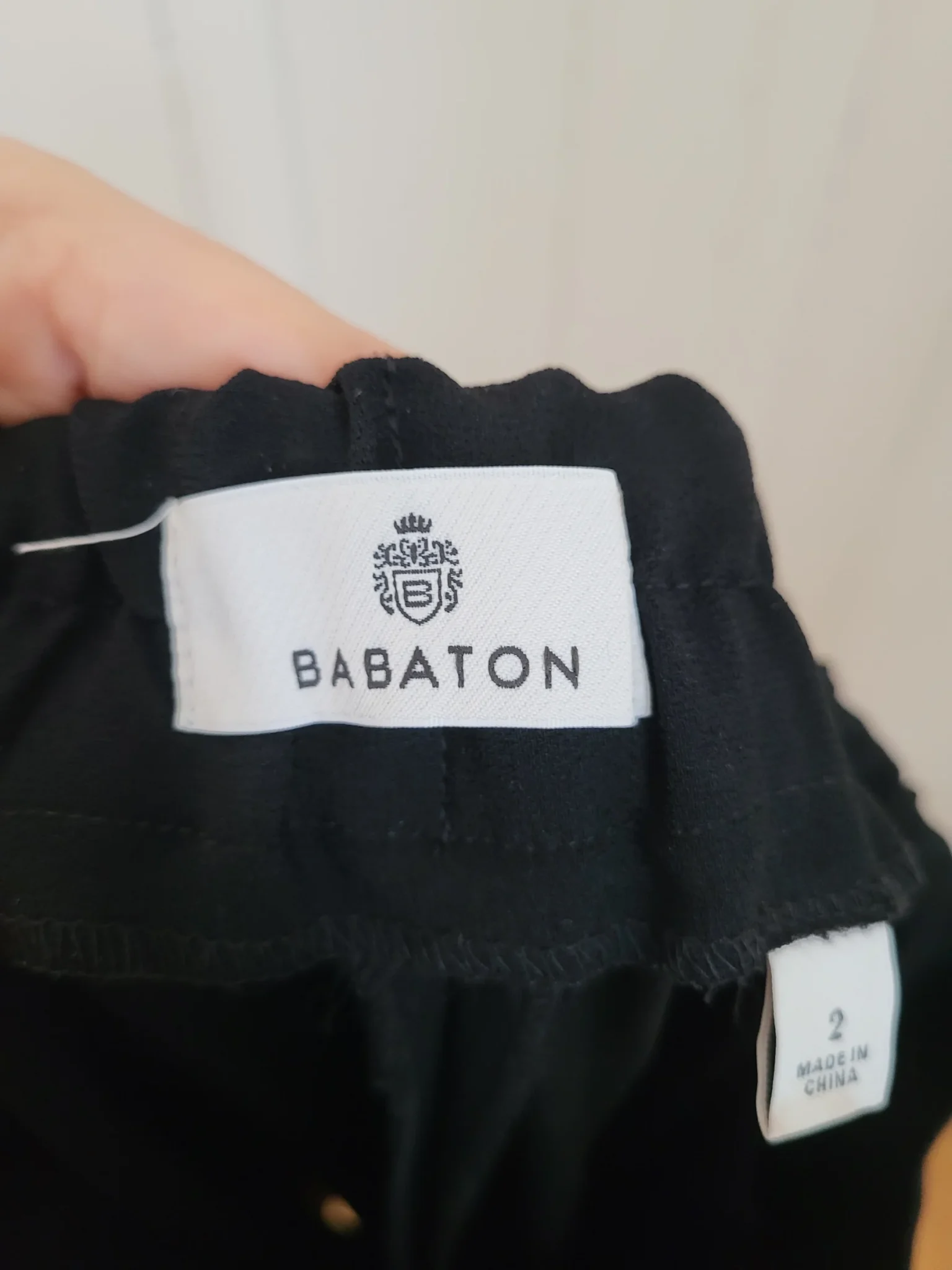Image for Pantalon Aritzia Conan noir, taille 2