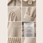 Thumbnail for 'Part Two' dress in cream corduroy – Size 36 (S)