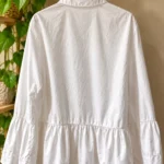 Thumbnail for Blouse blanche Club Monaco – 100 % coton – Taille L