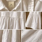 Thumbnail for Blouse blanche Club Monaco – 100 % coton – Taille L