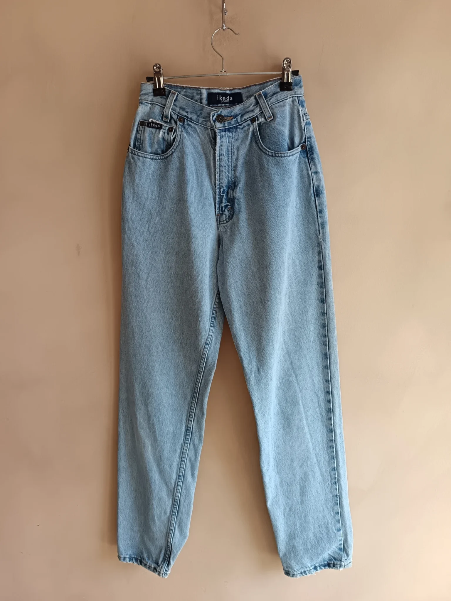 Featured image for Jean bleu Ikeda Vintage 100% coton.