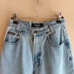Thumbnail for Jean bleu Ikeda Vintage 100% coton.