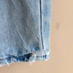 Thumbnail for Jean bleu Ikeda Vintage 100% coton.
