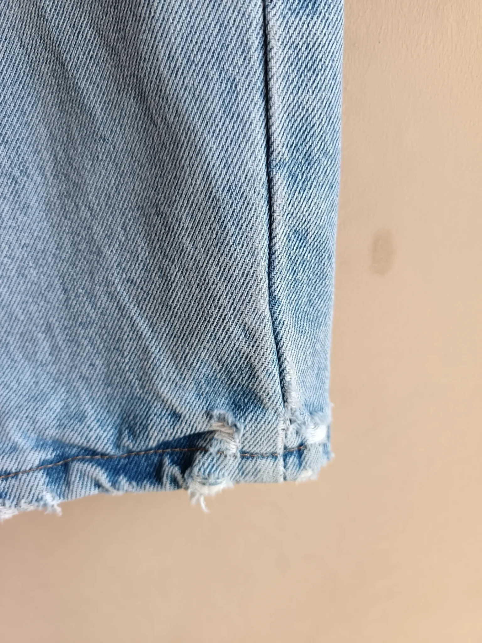 Image for Jean bleu Ikeda Vintage 100% coton.
