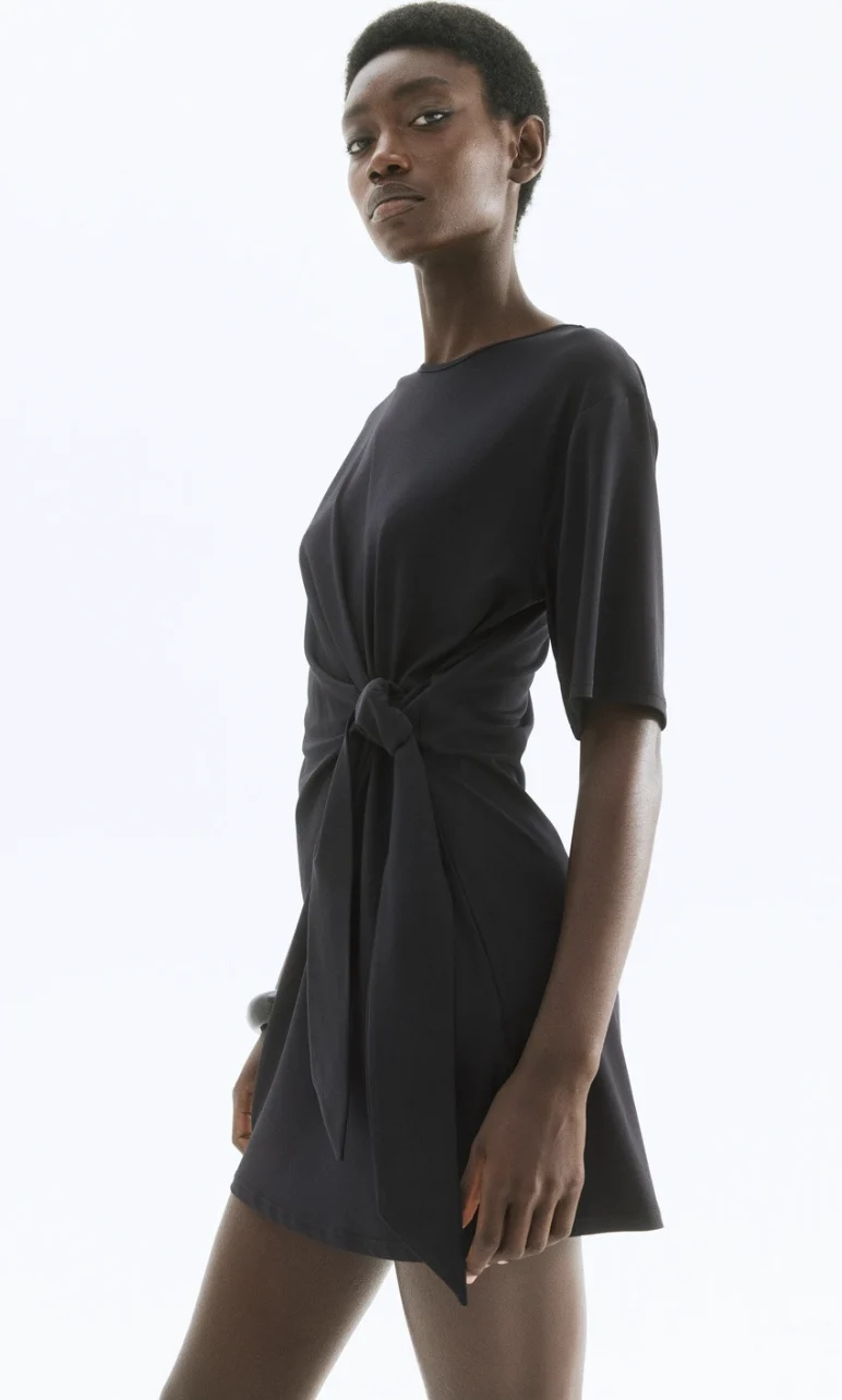 Mini robe noire H&M HM seconde main