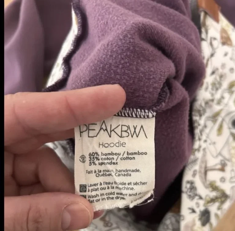 Image for Coton ouate enfant évolutif 3-5 ans fait au QC