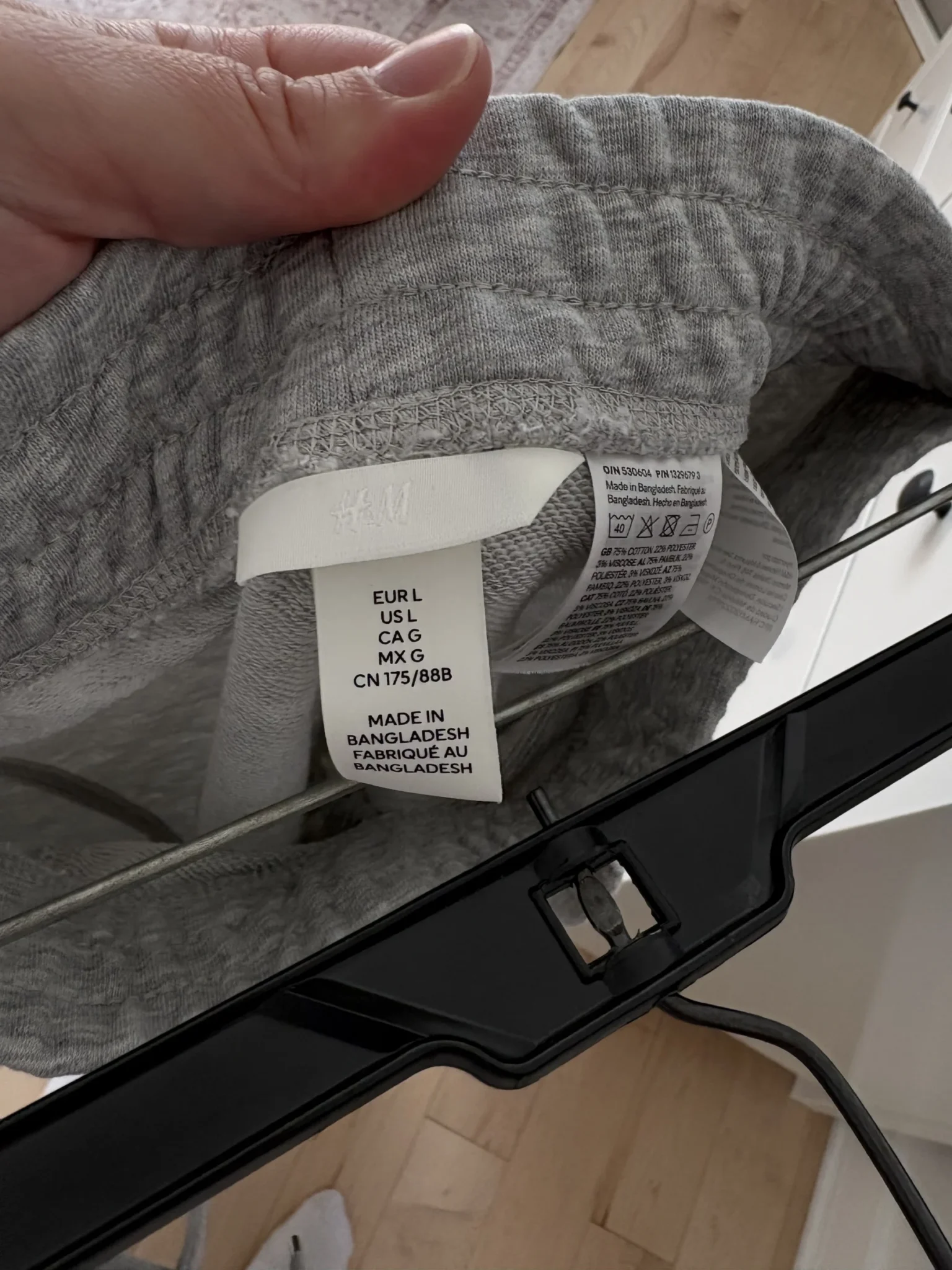 Image for Brand-new H&M casual grey trousers
