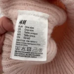 Thumbnail for Brand-new pale pink H&M beanie