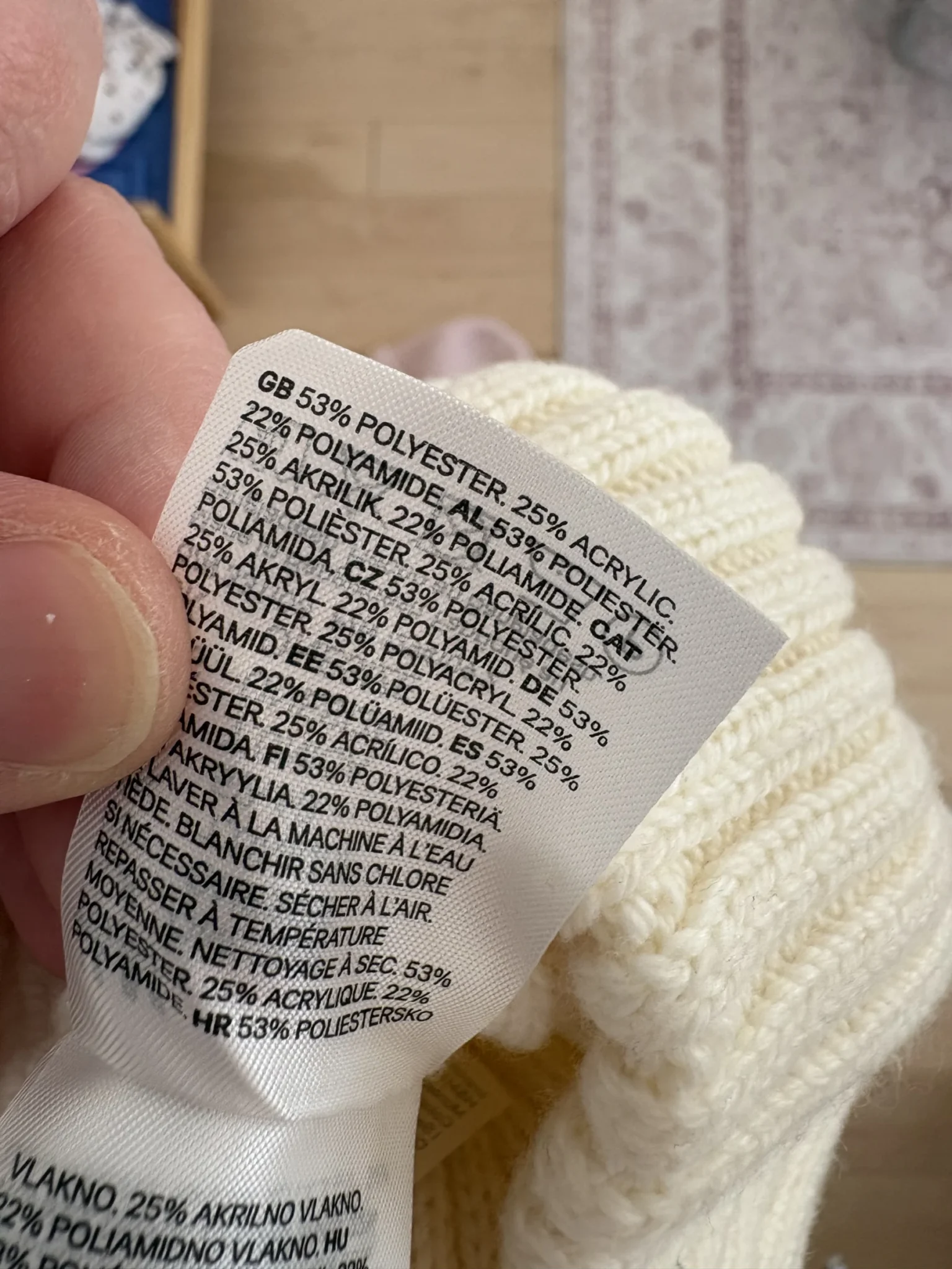 Image for Brand-new cream-coloured H&M hat
