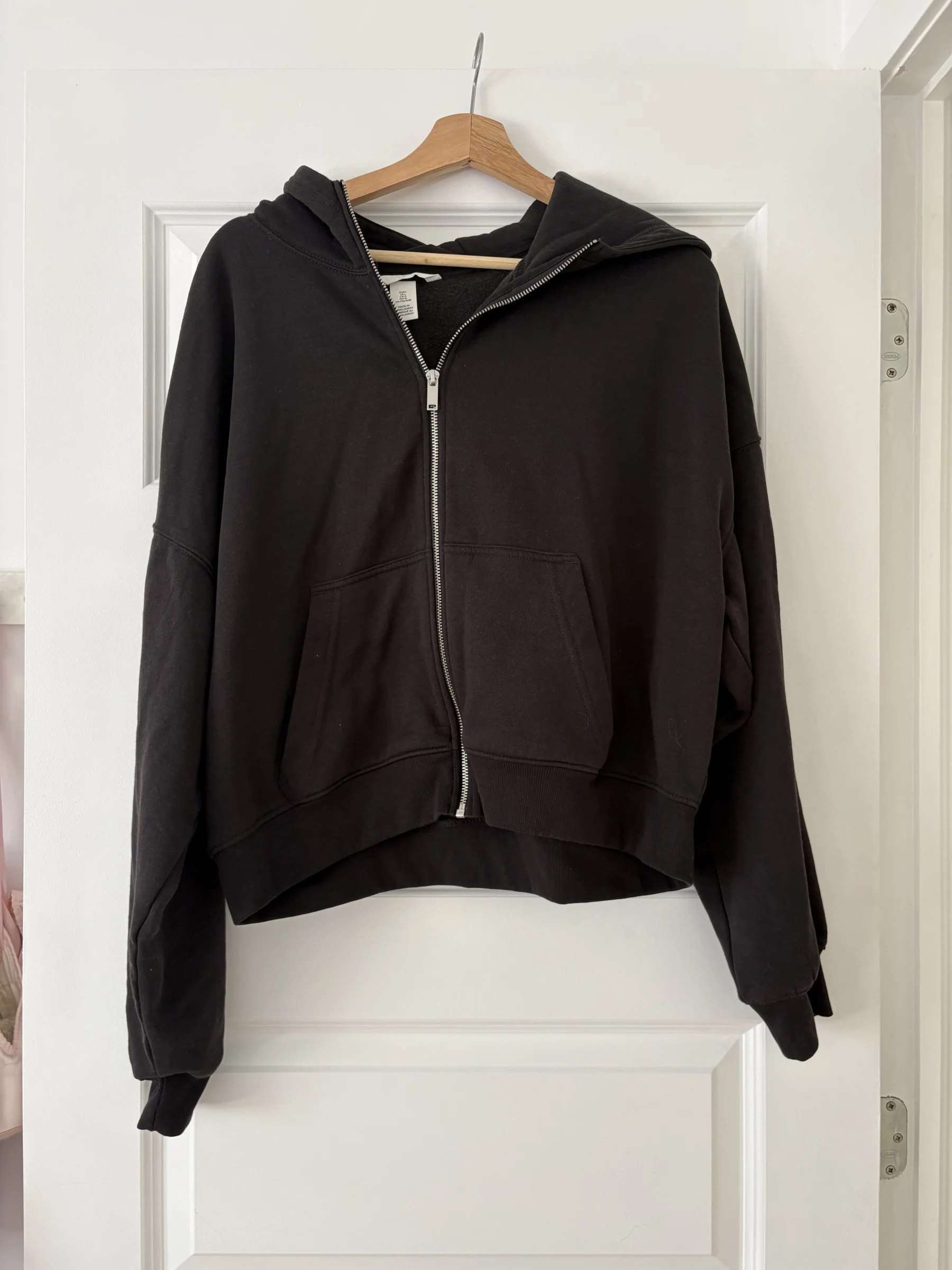 Veste noire coton ouaté H&M neuve HM seconde main