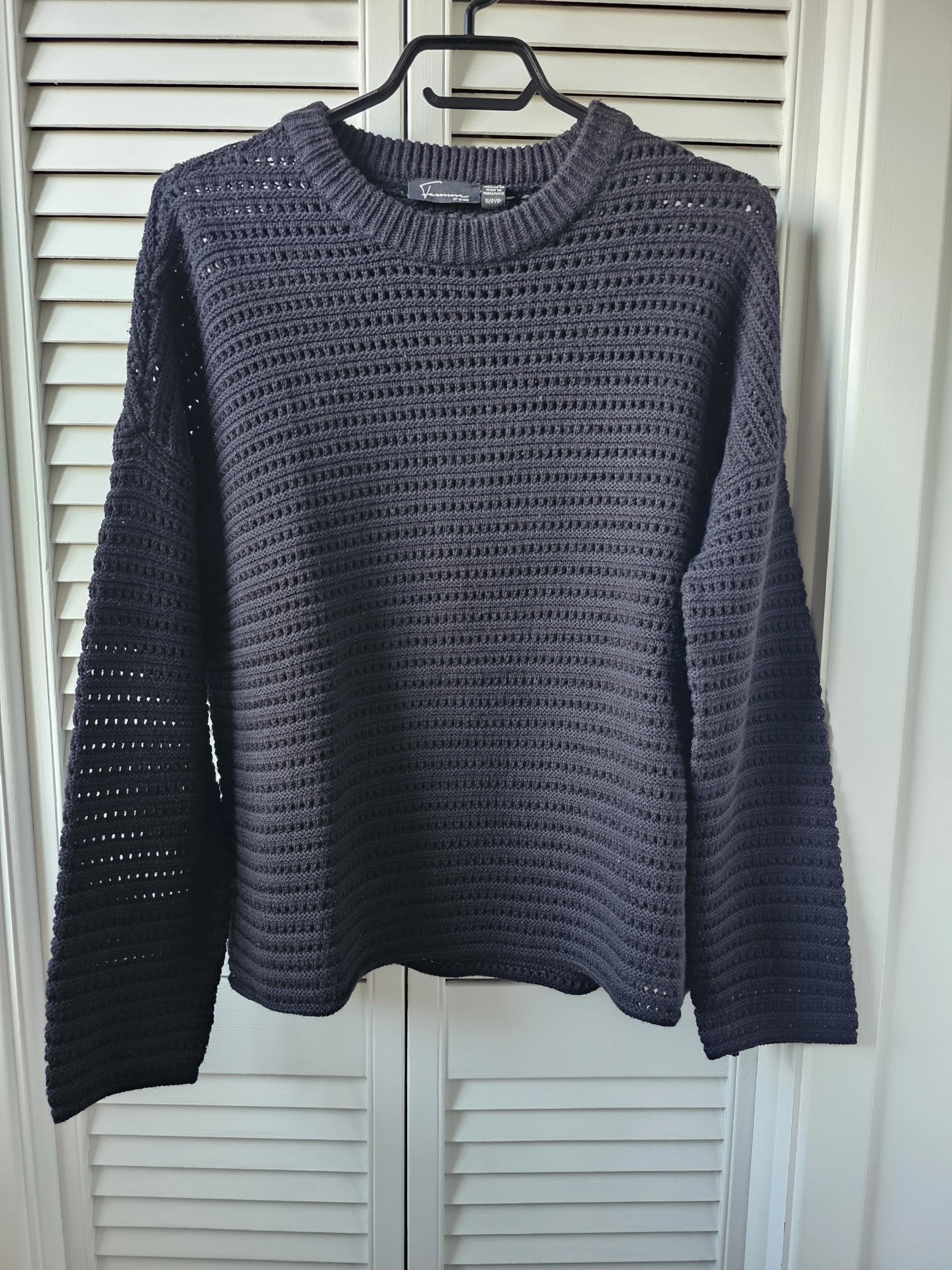 Tricot mailles ajourée *Autre seconde main