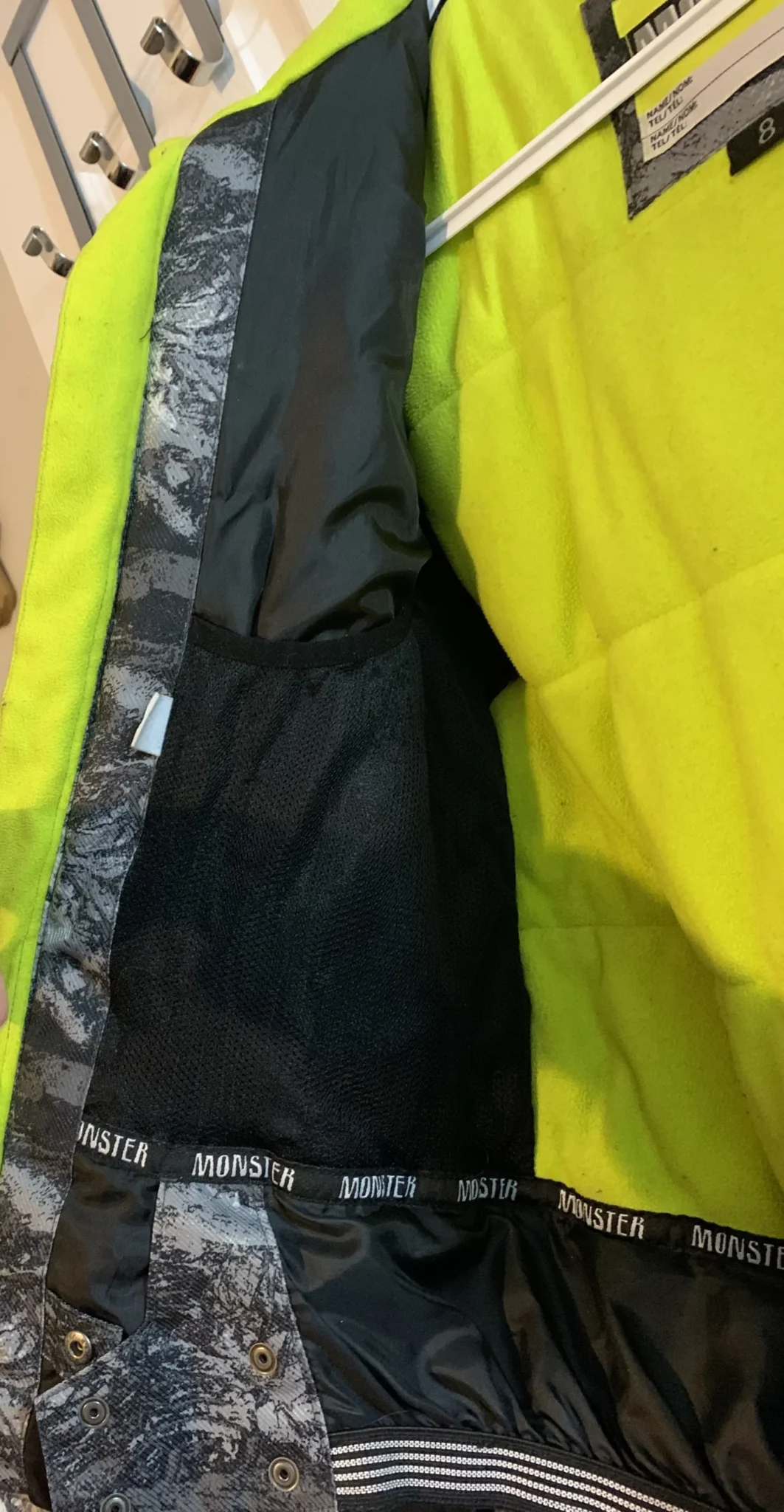 Image for Manteau d'hiver / ski Monster – Garçon – Taille 8 ans – Impeccable