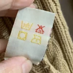 Thumbnail for Cardigan vintage beige en maille torsadée – Tradition Sears – Taille M (État Neuf)