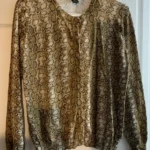 Featured thumbnail for Cardigan Ava Paige imprimé serpent – Taille M (Excellent état)
