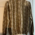 Thumbnail for Cardigan Ava Paige imprimé serpent – Taille M (Excellent état)