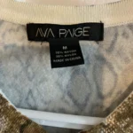 Thumbnail for Cardigan Ava Paige imprimé serpent – Taille M (Excellent état)