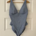 Featured thumbnail for Brand-new pale blue Aerie swimsuit