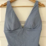 Thumbnail for Brand-new pale blue Aerie swimsuit