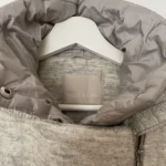 Thumbnail for Manteau Soia & Kyo gris chiné à capuchon – XS