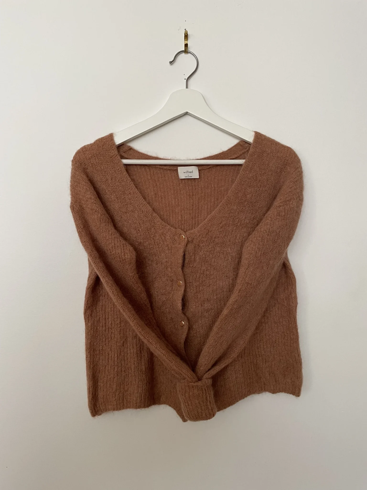 Image for Cardigan Wilfred alpaga et mohair S