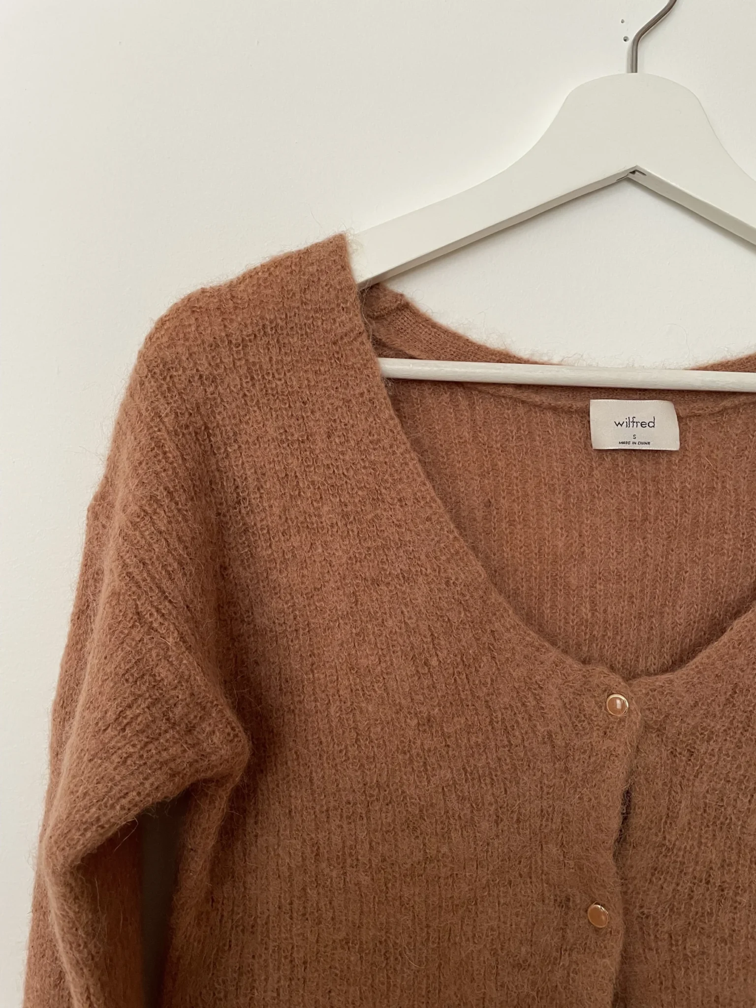 Image for Cardigan Wilfred alpaga et mohair S