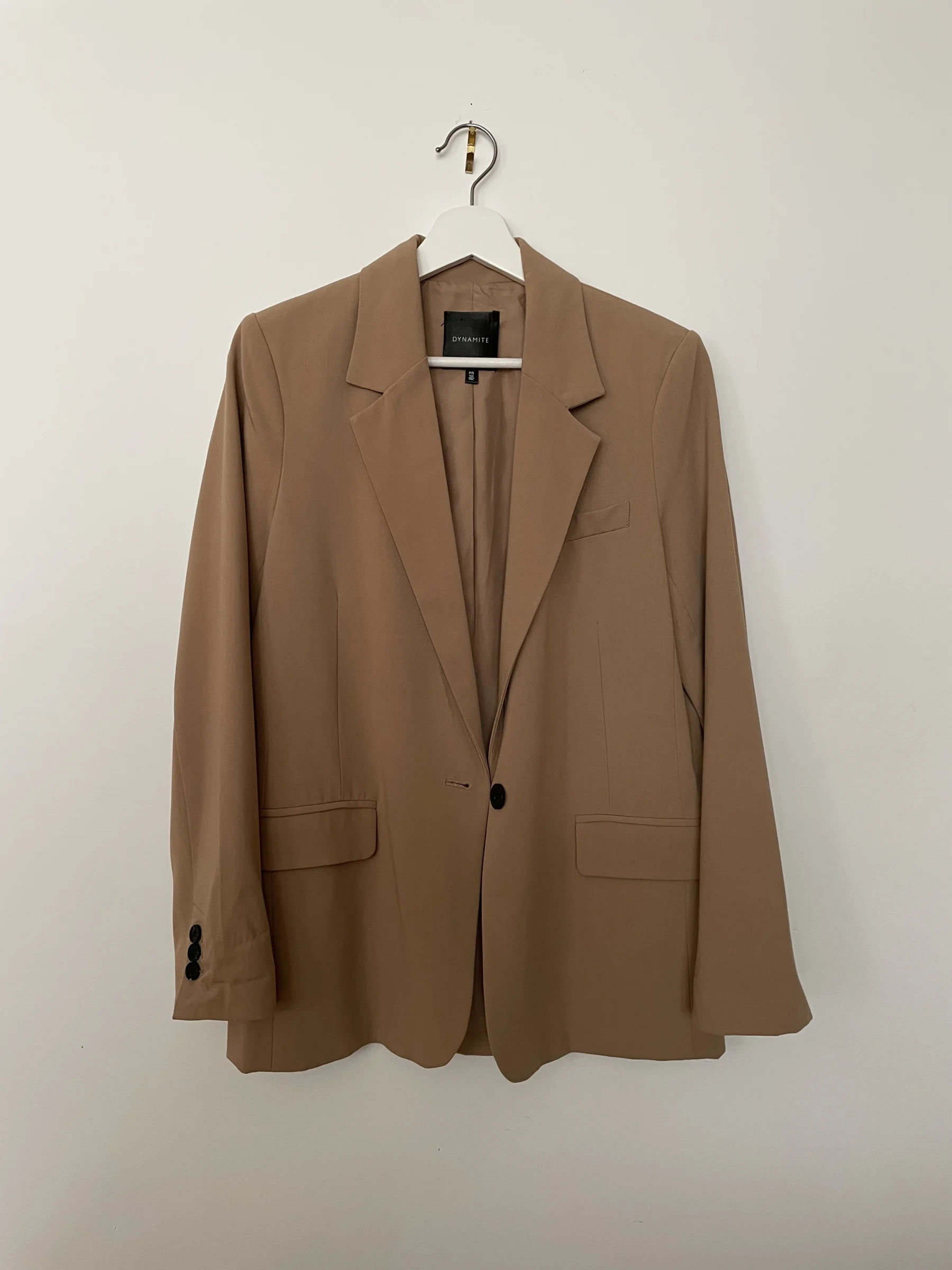 Veston camel S Dynamite seconde main
