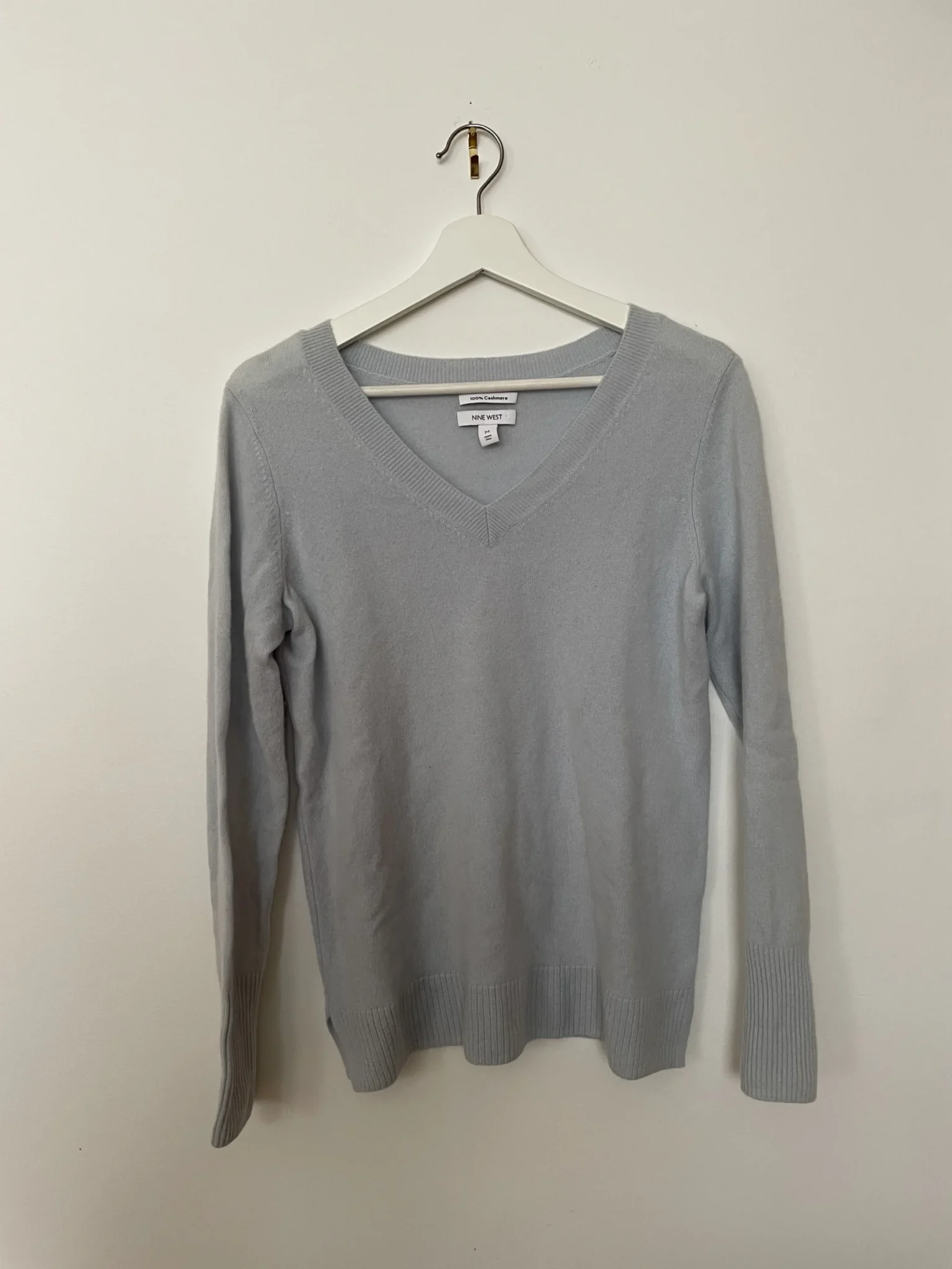 Image for Pull cachemire bleu