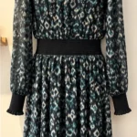 Thumbnail for TRISTAN – Flowing dress with an abstract print – Size L