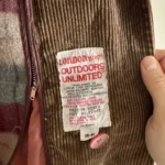 Thumbnail for Manteau style Barn Jacket/ Manteau utilitaire doublé vintage London Fog Rouge Brique