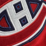 Thumbnail for Chandail de hockey en tricot épais col quart de zip officiel de la LNH - Canadiens de Montréal Taille XL