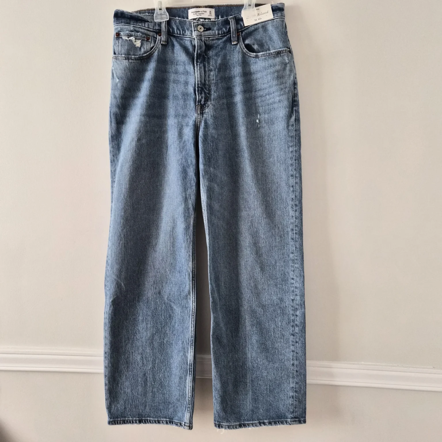 Image for 90s relaxed-fit jeans, size 31/12, short