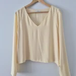 Thumbnail for Lightweight V-neck top