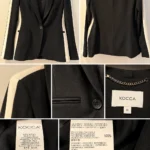 Thumbnail for KOCCA blazer – Black and white – Size XL – Made in Italy