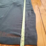 Thumbnail for Robe tunique Zara vert olive, semi transparente col en V, longueur midi