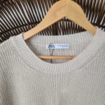 Thumbnail for Oversized fine-knit top, sizes S–M
