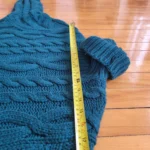 Thumbnail for Pull torsadé unisexe Simons, turquoise vert